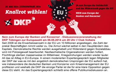 Vota Comunista! Am 25. Mai DKP wählen!